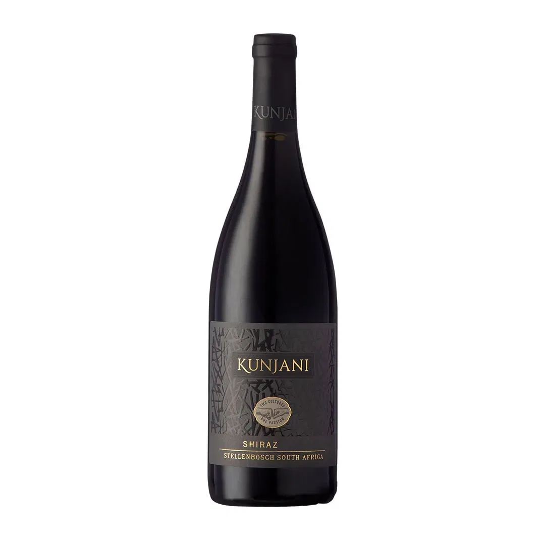 Kunjani Shiraz From Stellenbosch, South Africa, Showcasing Rich Flavors.