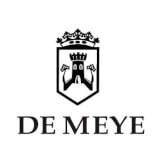 De Meye wine brand logo featuring a castle design.