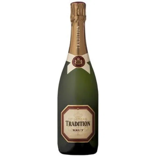 Tradition Brut sparkling wine from Stellenbosch, South Africa.