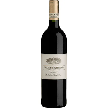 Hartenberg Merlot From Stellenbosch, Showcasing Premium South African Wine.