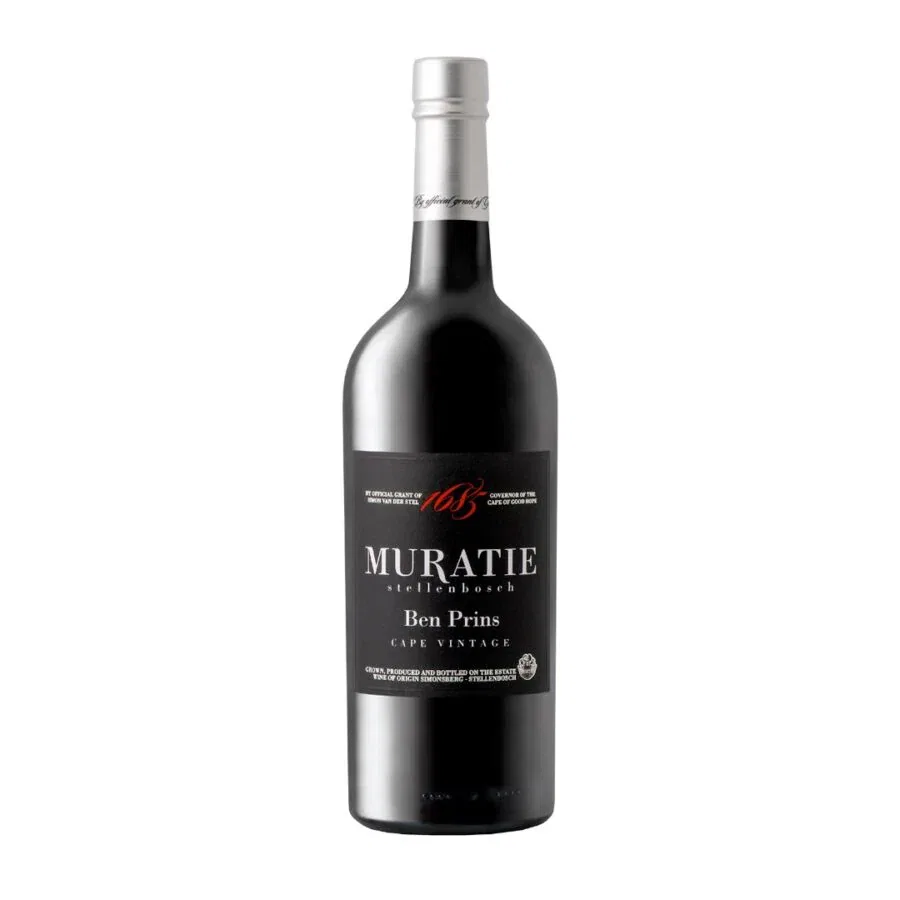 Muratie Ben Prins Cape Vintage from Stellenbosch wine region.