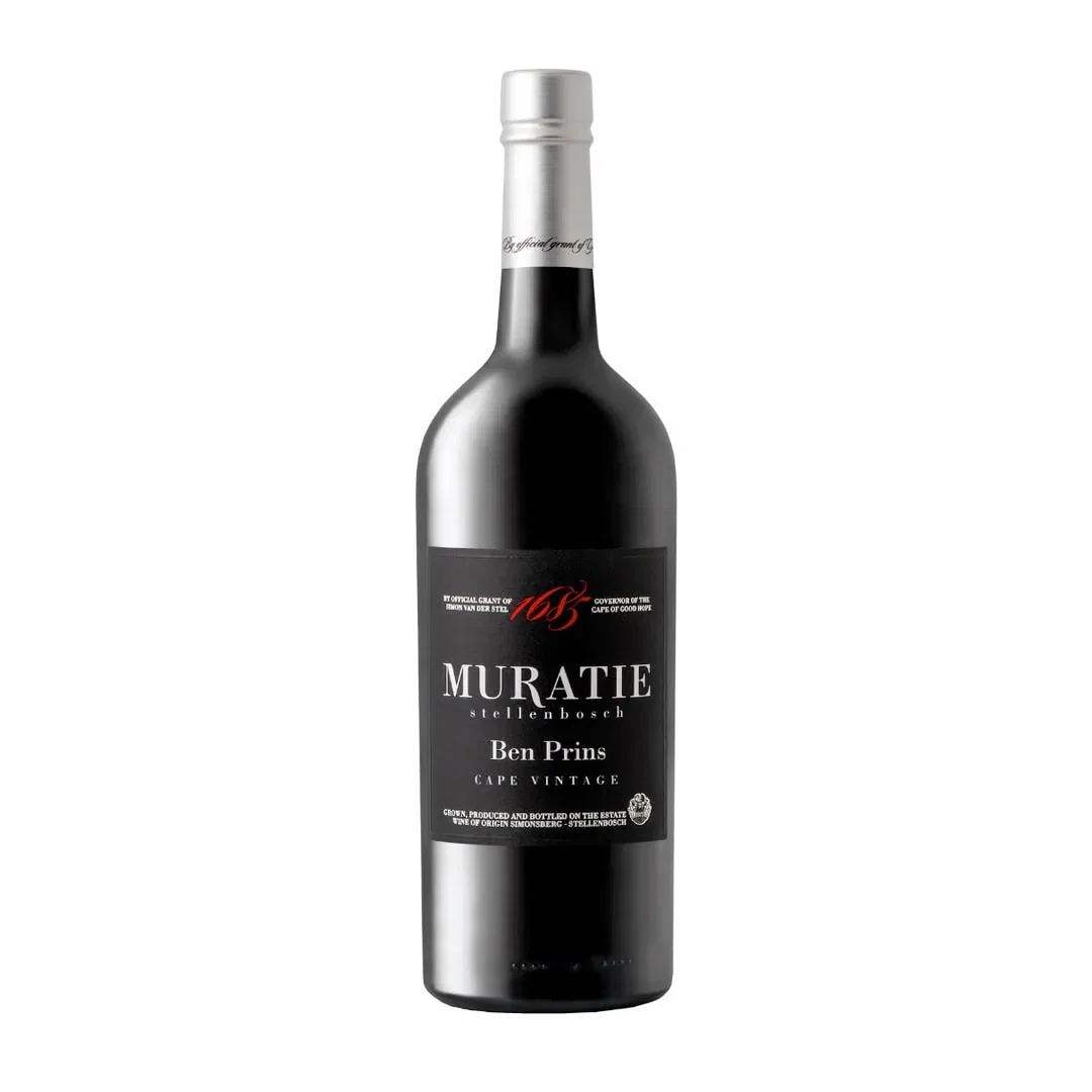 Muratie Ben Prins Cape Vintage From Stellenbosch Wine Region.