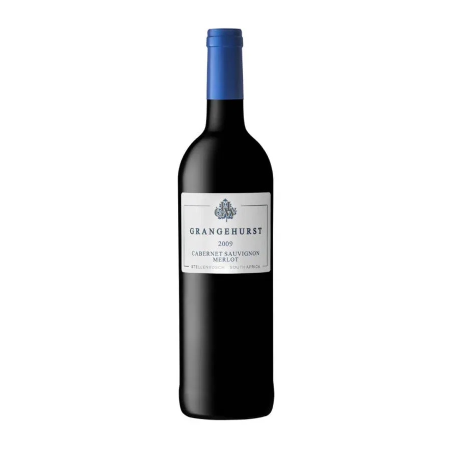 Grangehurst 2009 Cabernet Sauvignon Merlot from Stellenbosch, South Africa.