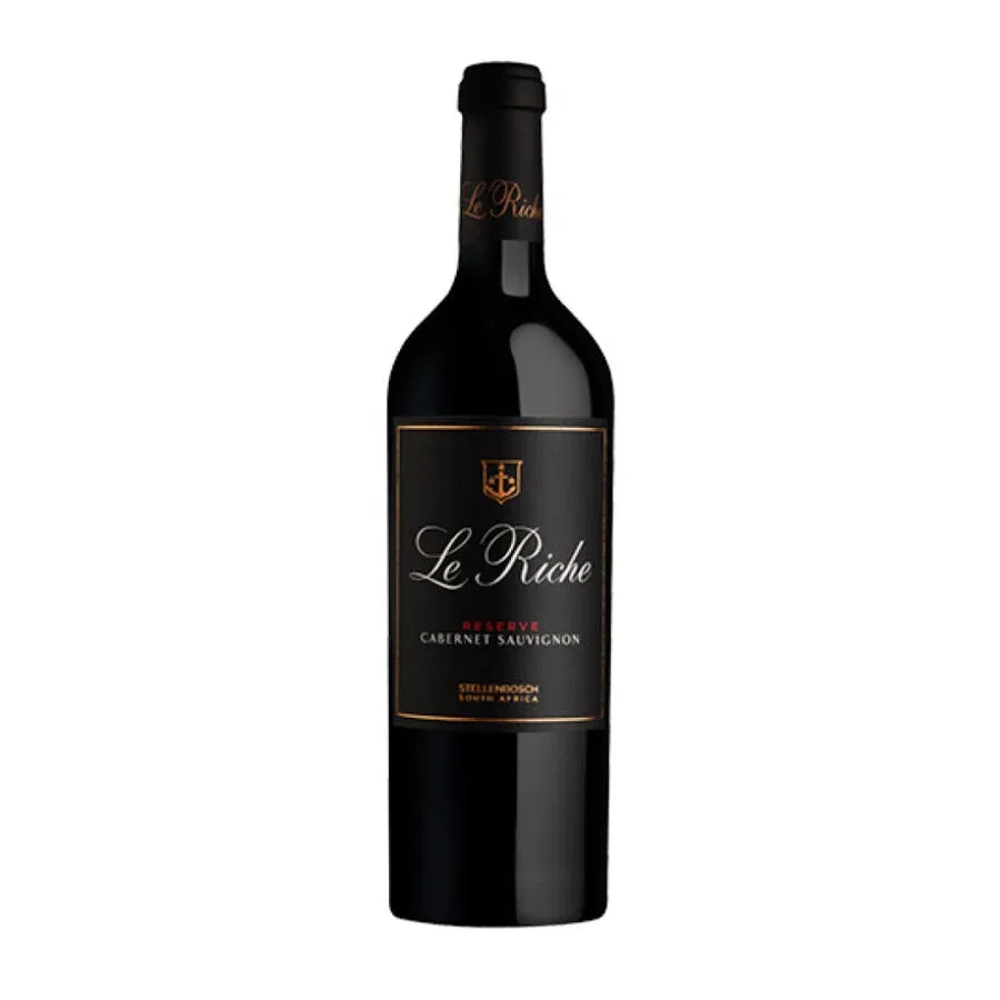 Le Riche Reserve Cabernet Sauvignon from Stellenbosch, South Africa.