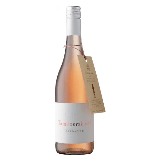 Rosé wine from Stellenbosch, Tamboerskloof Katharien bottle.