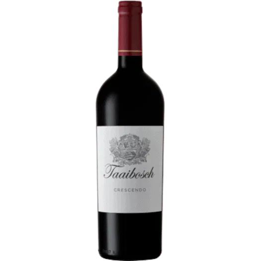 Taaibosch Crescendo red wine bottle from Stellenbosch.
