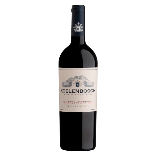 Koelenbosch Nineteenfortyone red wine from Stellenbosch, South Africa.