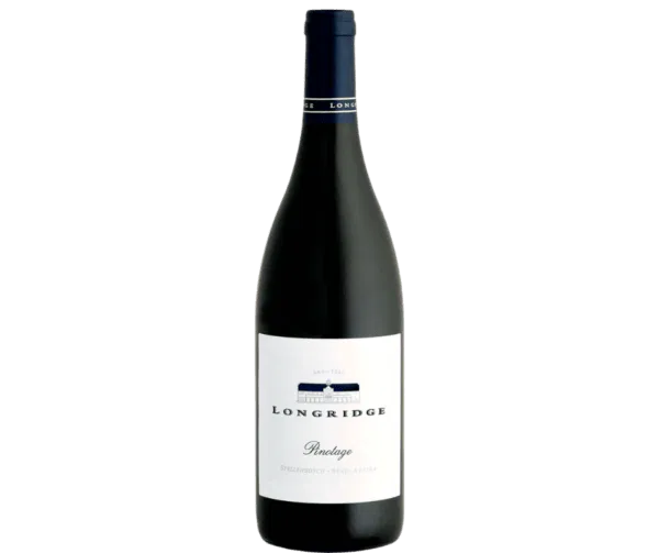 Longridge Pinotage 2019 wine bottle with label