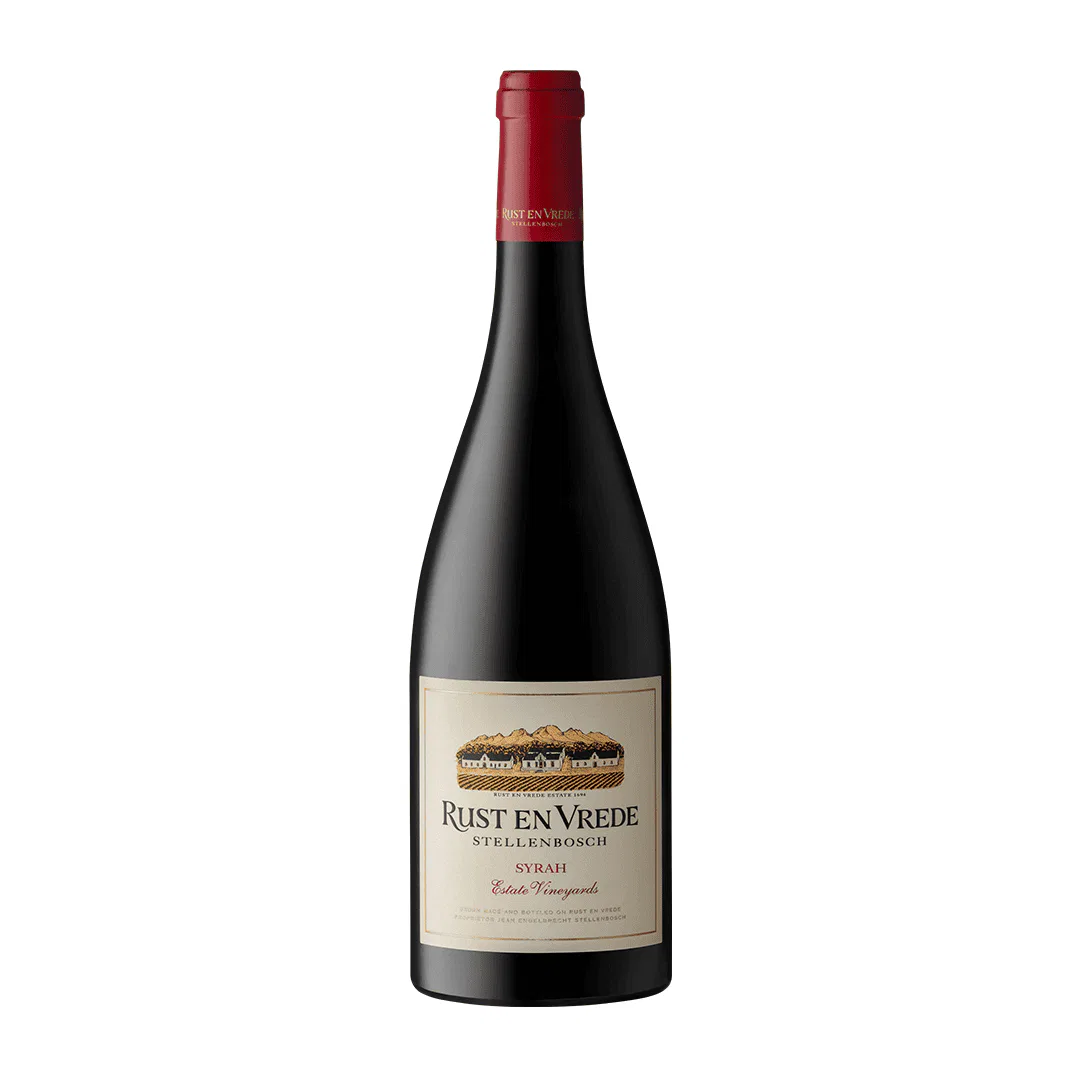 Rust En Vrede Estate Vineyards Syrah 2021 1 Rust En Vrede Syrah From Stellenbosch, Showcasing Premium South African Wine Craftsmanship.