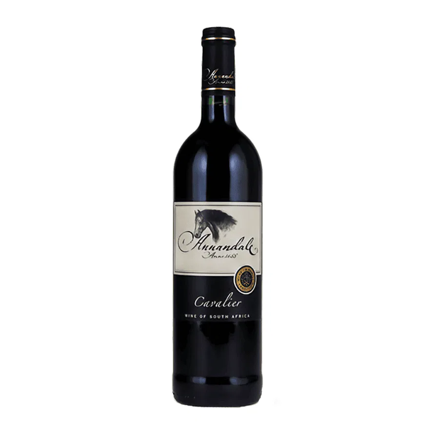 Cavalier red wine from Annandale, Stellenbosch, South Africa.
