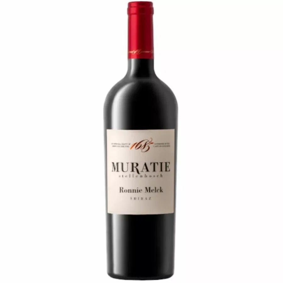 Muratie Stellenbosch - Ronnie Melck... Shiraz wine