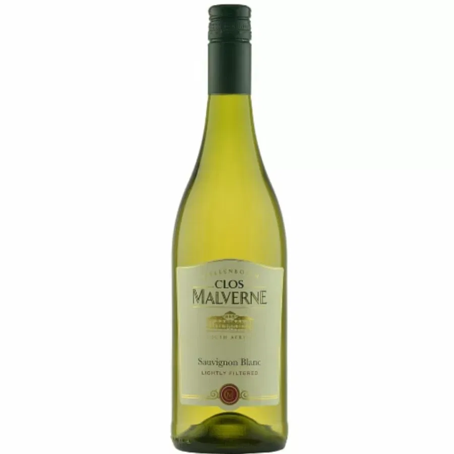 Bottle of Glenelly Glass Collection Chardonnay 2024 showing a clear white wine with pale straw colour and crisp, refreshing visual clarity.