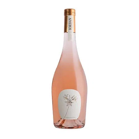 Jordan Stellenbosch Rosé Bottle Showcasing Elegant Design And Soft Pink Hue.