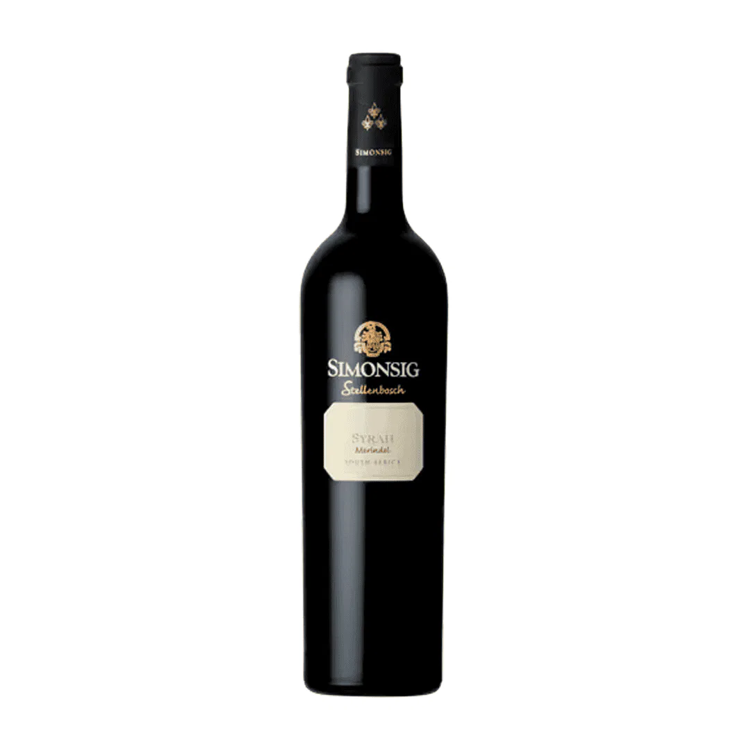 Simonsig Merindol Syrah 2020 1 Syrah Wine Bottle From Simonsig, Stellenbosch, South Africa.