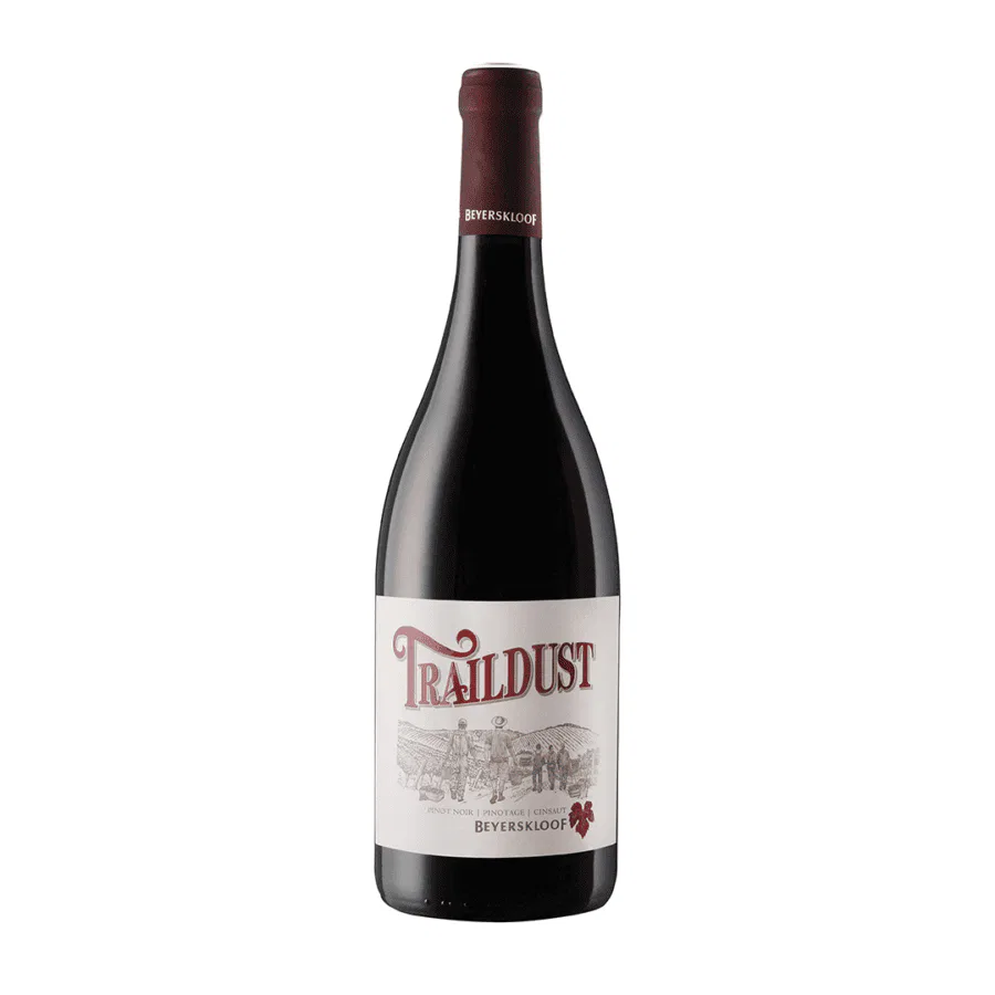 Beyerskloof Traildust Pinot Noir, South African wine blend.