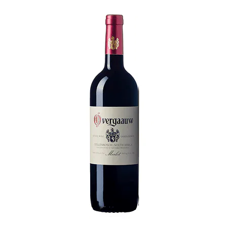 Overgaauw Estate Reserve Merlot 2023 Bottle With Hints Of Black Cherry Fruit, Cocoa Powder And Elegant Spicy Oak Notes