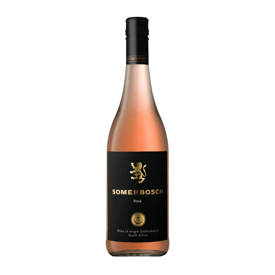 Somerbosch Rosé wine from Stellenbosch, South Africa.