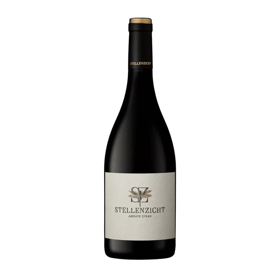 Stellenzicht Arenite Syrah bottle showcasing premium Stellenbosch wine.