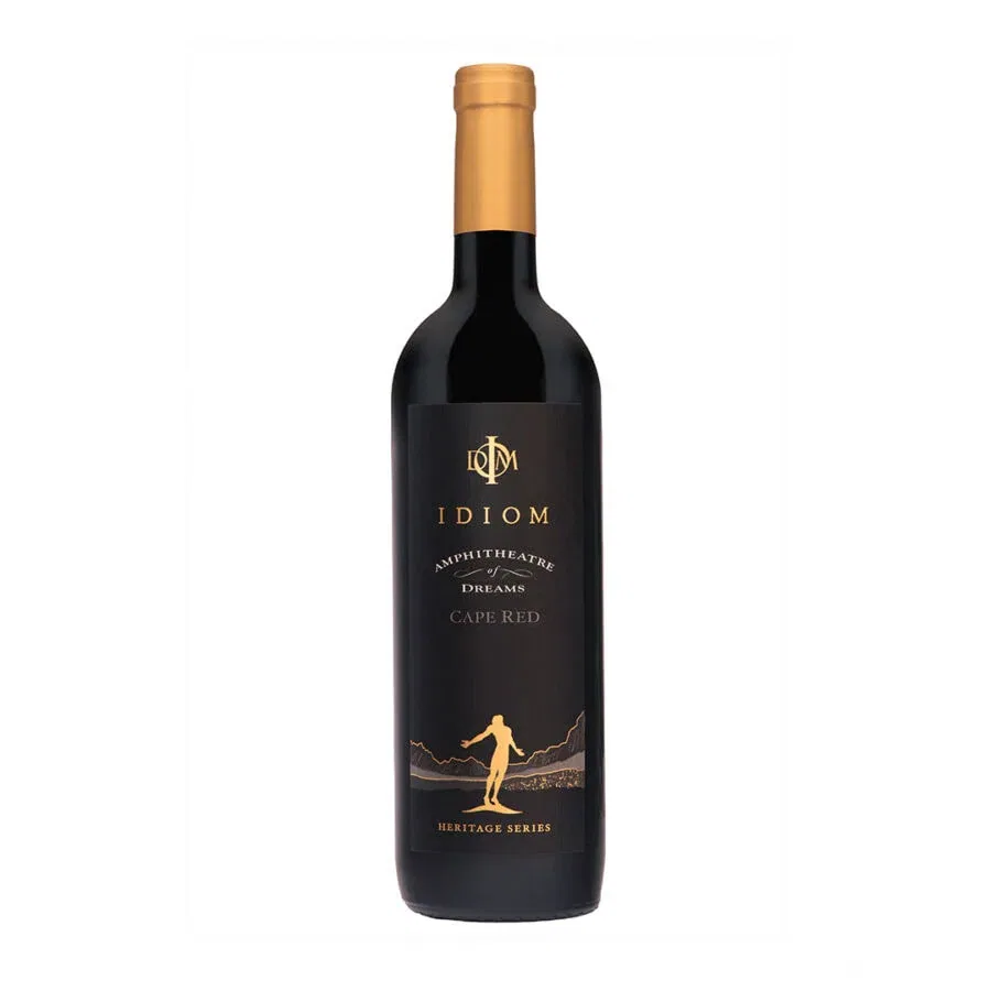 Cape Red wine from Idiom, part of the Heritage Series.