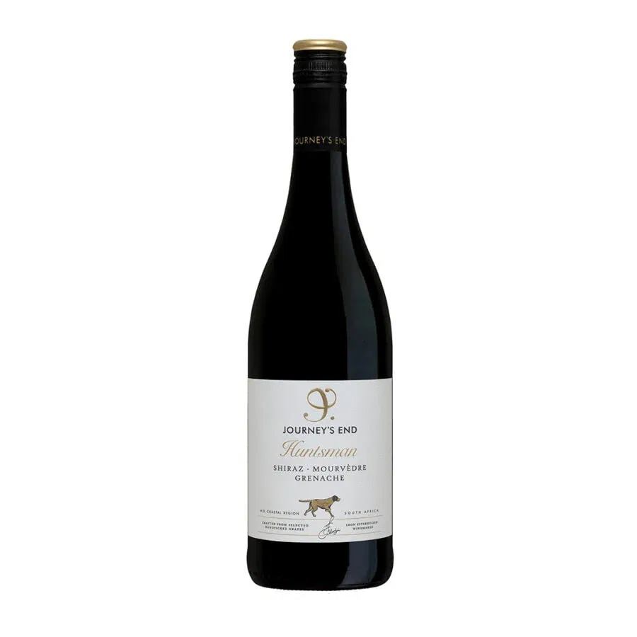 Journey's End Huntsman Shiraz Mourvèdre Grenache from Stellenbosch.