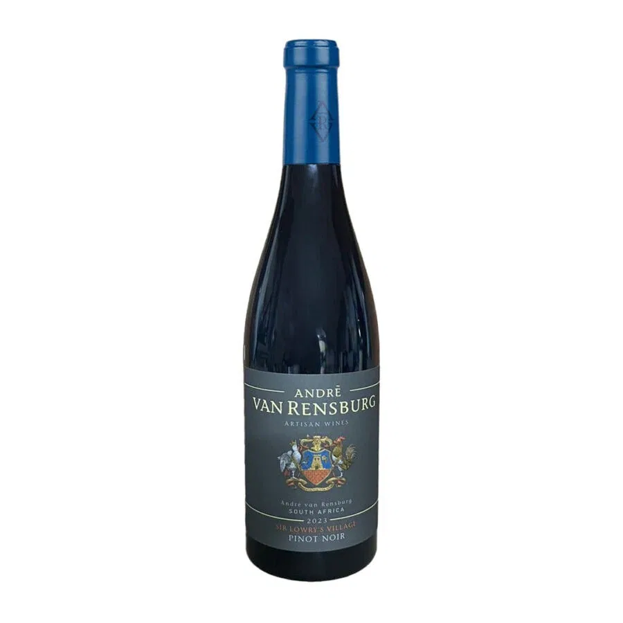 André van Rensburg Pinot Noir from Sir Lowry's Village, Stellenbosch.