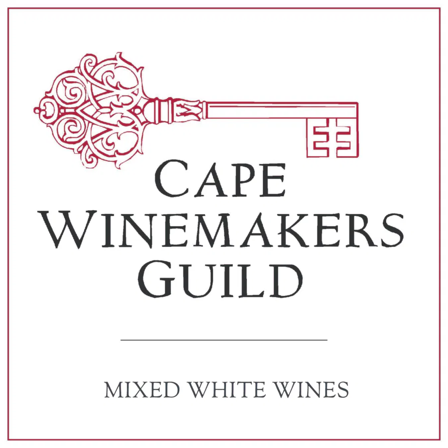 Cape Winemakers Guild logo representing mixed white wines from Stellenbosch.