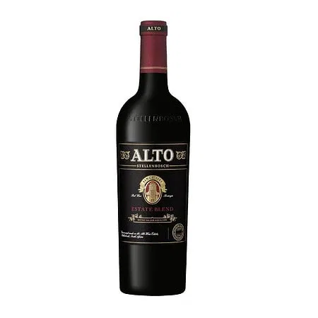 Alto Estate Blend From Stellenbosch, Showcasing Rich South African Wine Heritage.