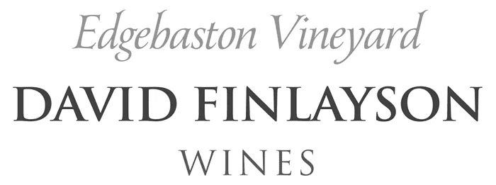 Edgebaston Vineyard logo for David Finlayson Wines showcasing Stellenbosch quality.
