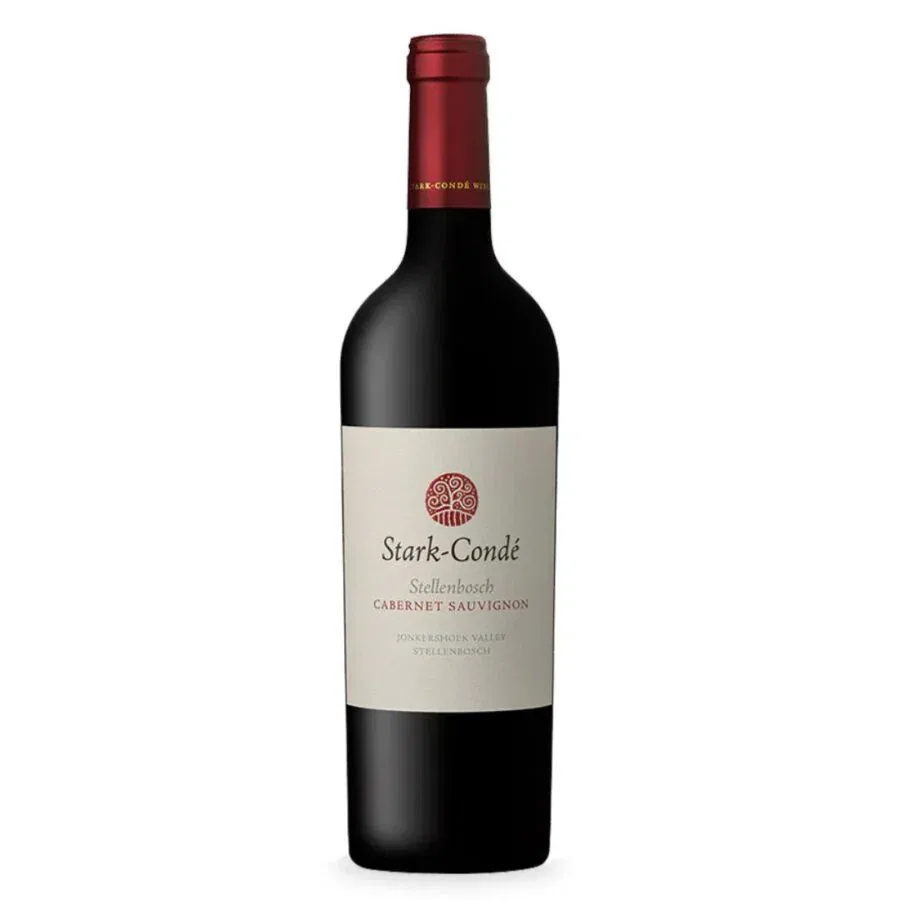 Stark-Condé Stellenbosch Cabernet Sauvignon wine bottle.