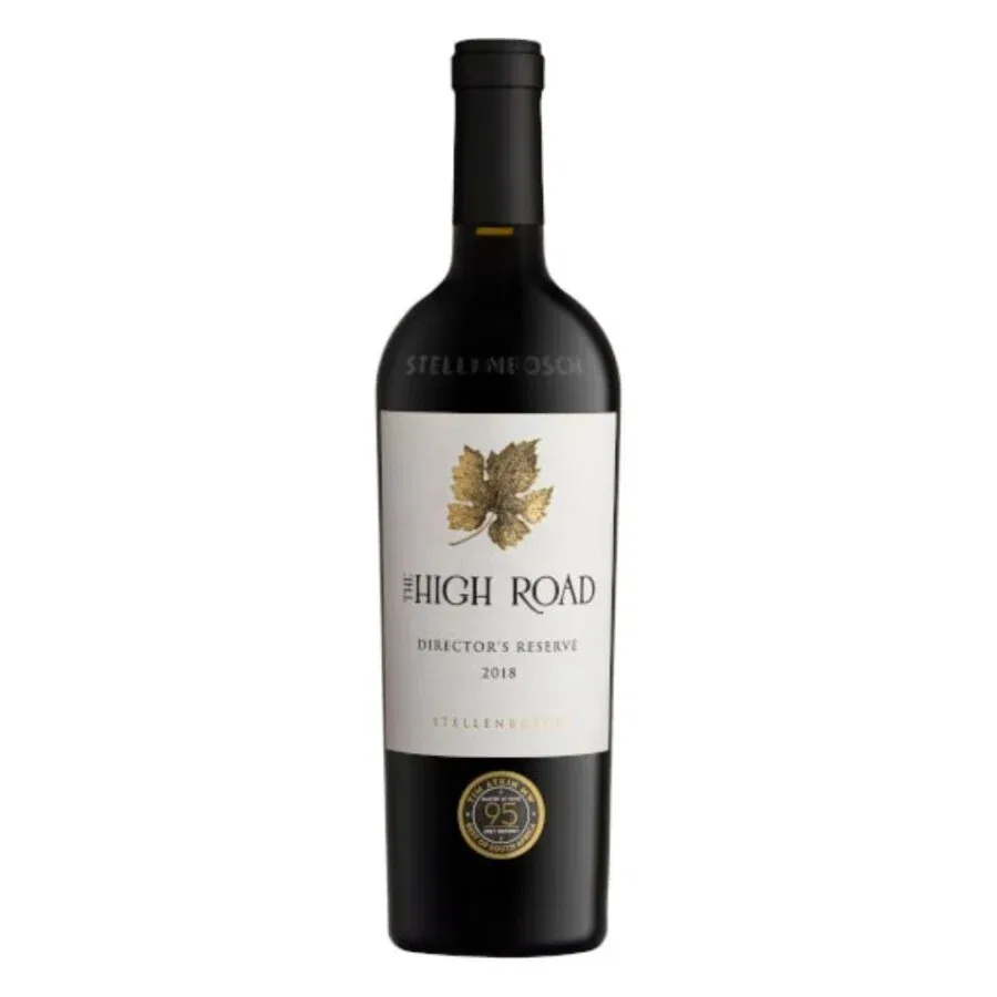 Director's Reserve 2018 from Stellenbosch, showcasing rich flavors of South African wine.