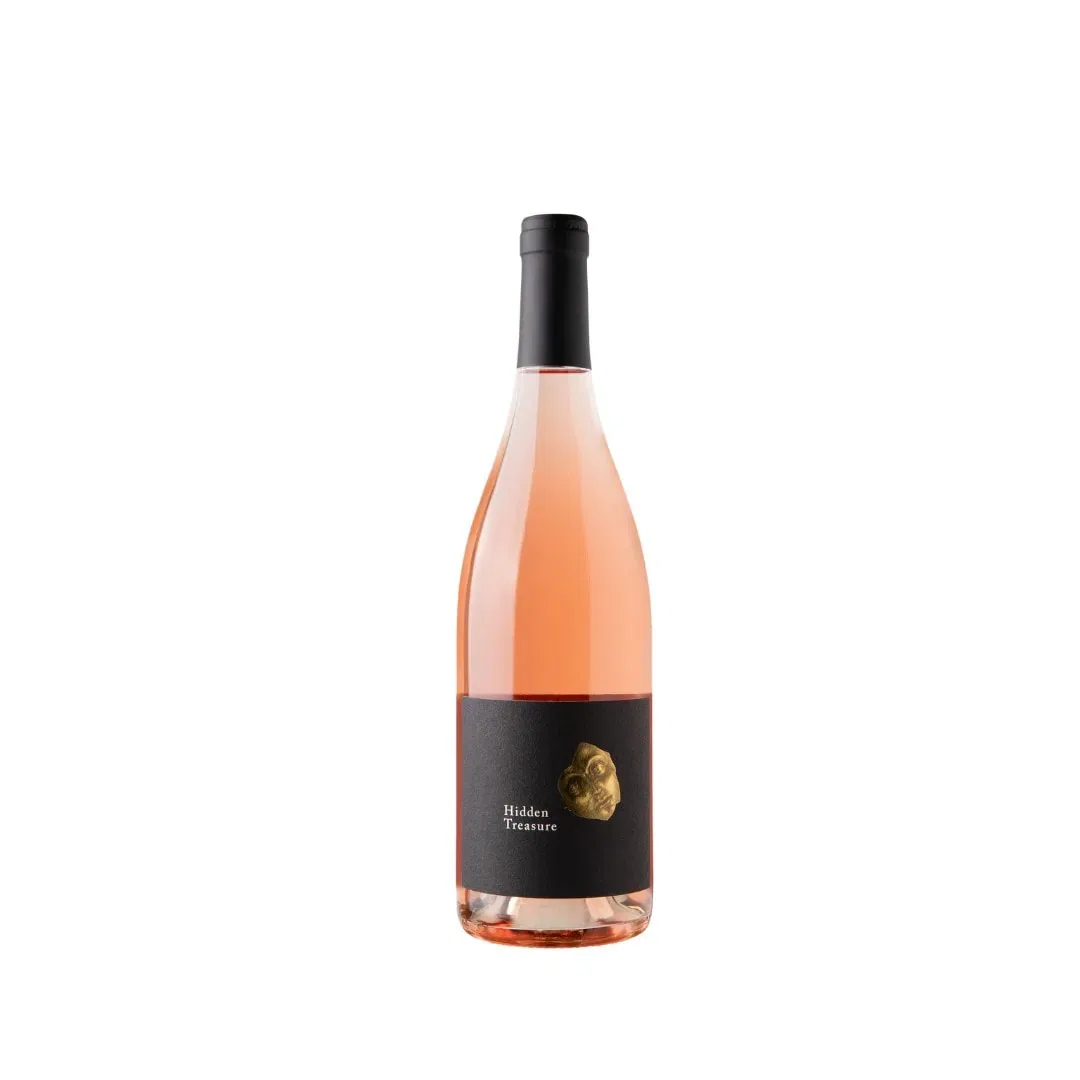 Hidden Valley Hidden Treasure 2024 1 &Quot;Hidden Treasure Rosé From Stellenbosch, Showcasing Vibrant Pink Hues.&Quot;