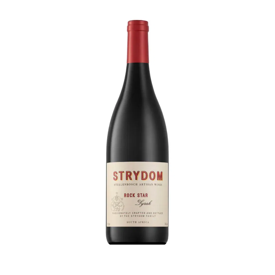 Strydom Rock Star Syrah From Stellenbosch, South African Wine.