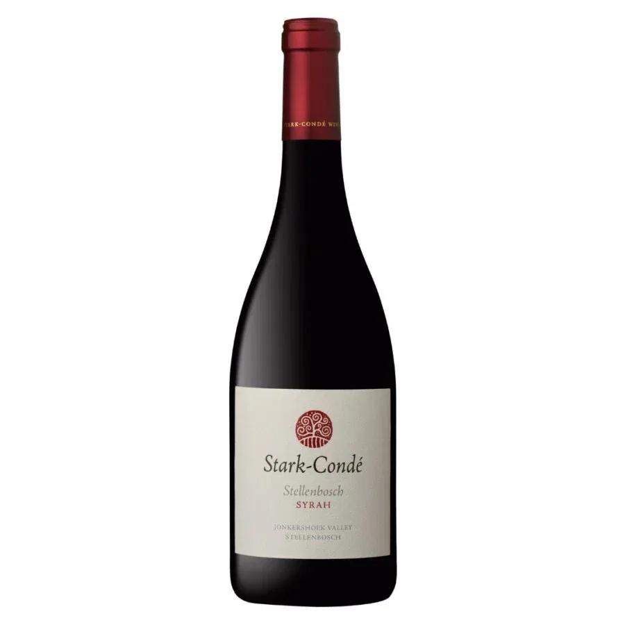 Bottle of Stark-Condé Syrah wine