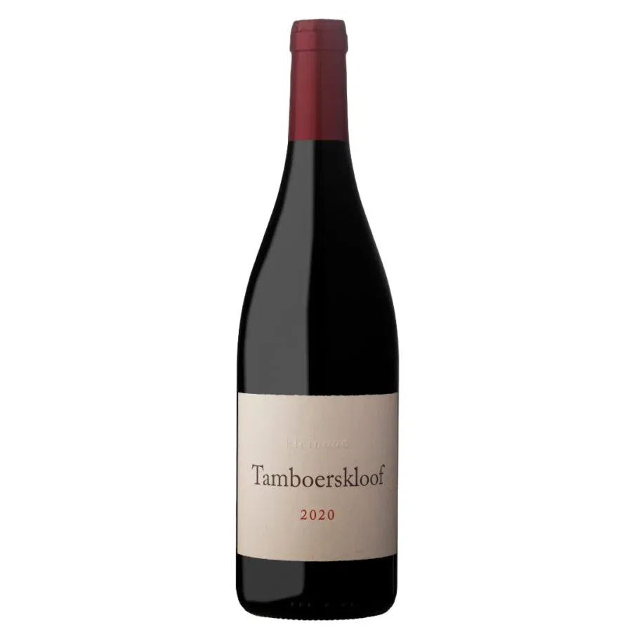 Tamboerskloof 2020 red wine from Stellenbosch, showcasing rich flavors.