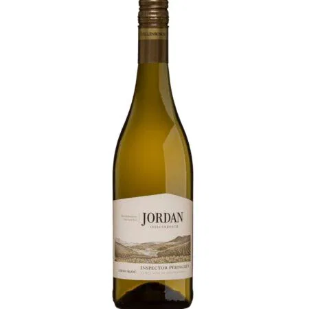 Jordan Inspector Peringuey Chenin Blanc From Stellenbosch, Showcasing Elegant White Wine.