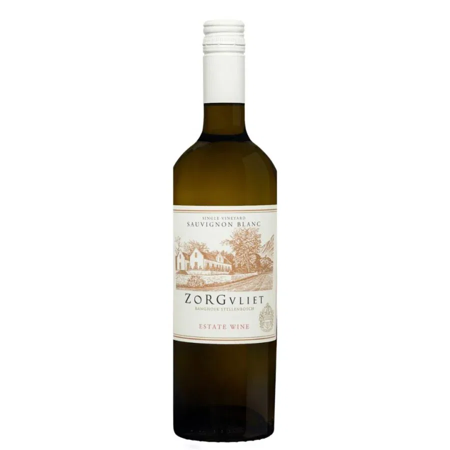 Zorgvliet Sauvignon Blanc from Stellenbosch Estate Wine.
