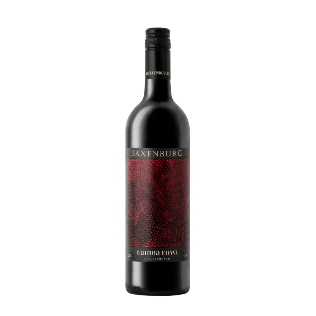 Saxenburg Guinea Fowl Red 2022 1 Saxenburg Guinea Fowl Red Wine From Stellenbosch, South African Wine.