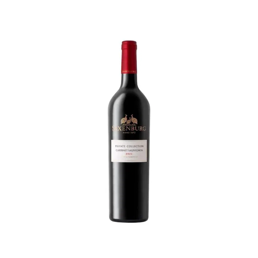 Private Collection Cabernet Sauvignon 2021 from Saxenburg, Stellenbosch wine.