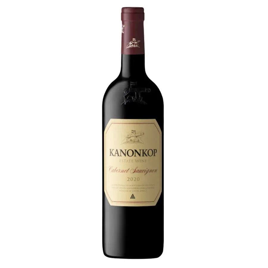 Kanonkop Cabernet Sauvignon 2020 from Stellenbosch, South African wine.