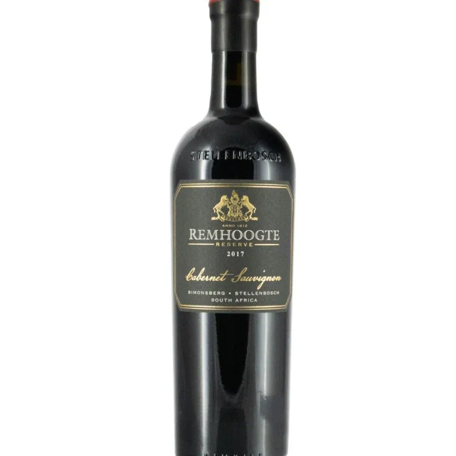 Remhoogte Reserve 2017 Cabernet Sauvignon from Stellenbosch, South Africa.