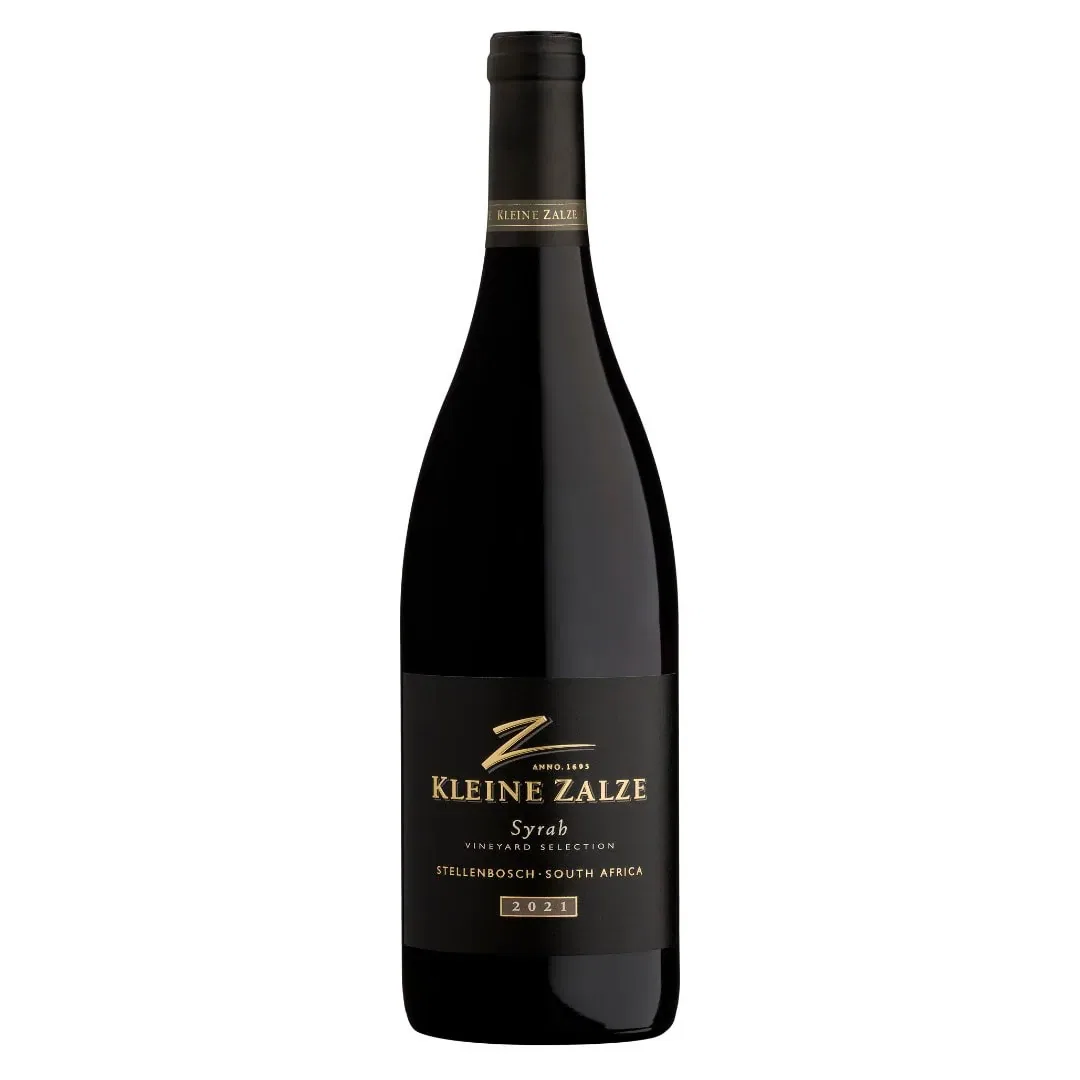 Kleine Zalze Syrah 2021 From Stellenbosch, South Africa.