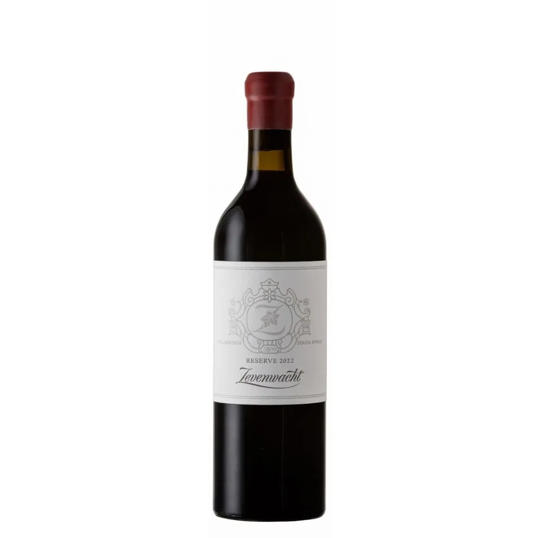 Zevenwacht Reserve 2022 Stellenbosch Red Wine Bottle.