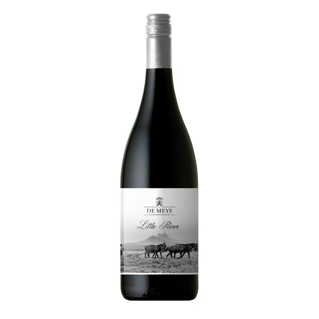 De Meye Little River Stellenbosch Red Wine Bottle.