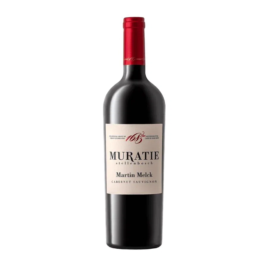 Muratie Martin Melck Cabernet Sauvignon from Stellenbosch.