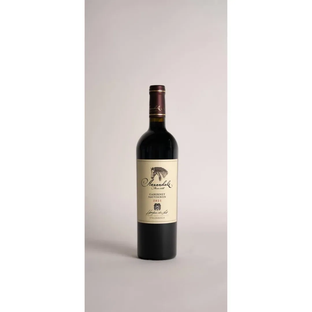 Annandale Cabernet Sauvignon 2021 1 Annandale Cabernet Sauvignon 2021 Wine Bottle Showing Dark Fruit, Chocolate And Violet Aromas
