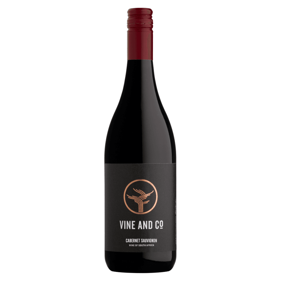 MVH Vine and Co Cabernet Sauvignon 2022, showcasing South African wine elegance.