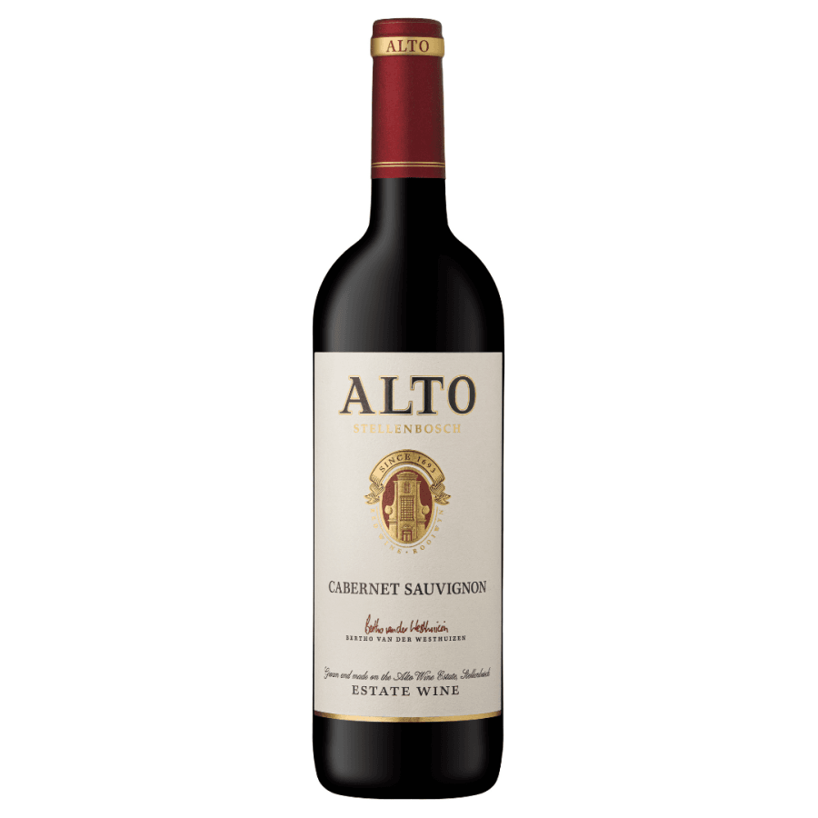 Alto Cabernet Sauvignon 2020 Stellenbosch estate wine bottle