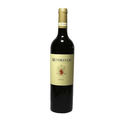 Middelvlei Shiraz from Stellenbosch, showcasing rich South African wine heritage.