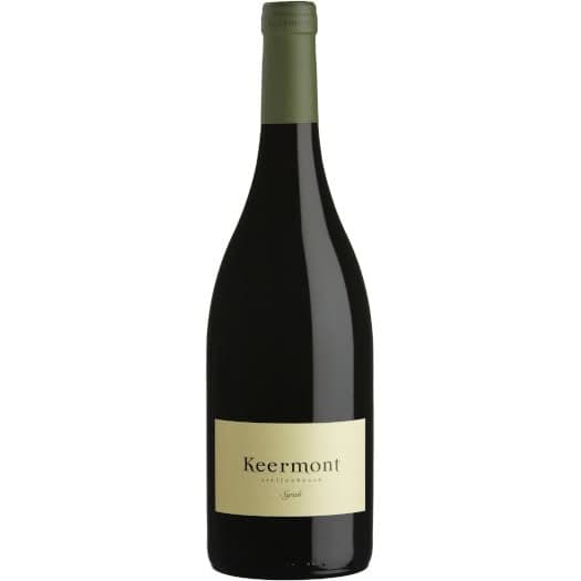 Keermont Stellenbosch Syrah Wine Bottle With Green Cap.