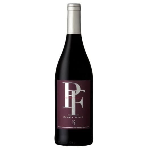 Pinot Noir From Stellenbosch, 2019 Vintage, Showcasing Rich Flavors.